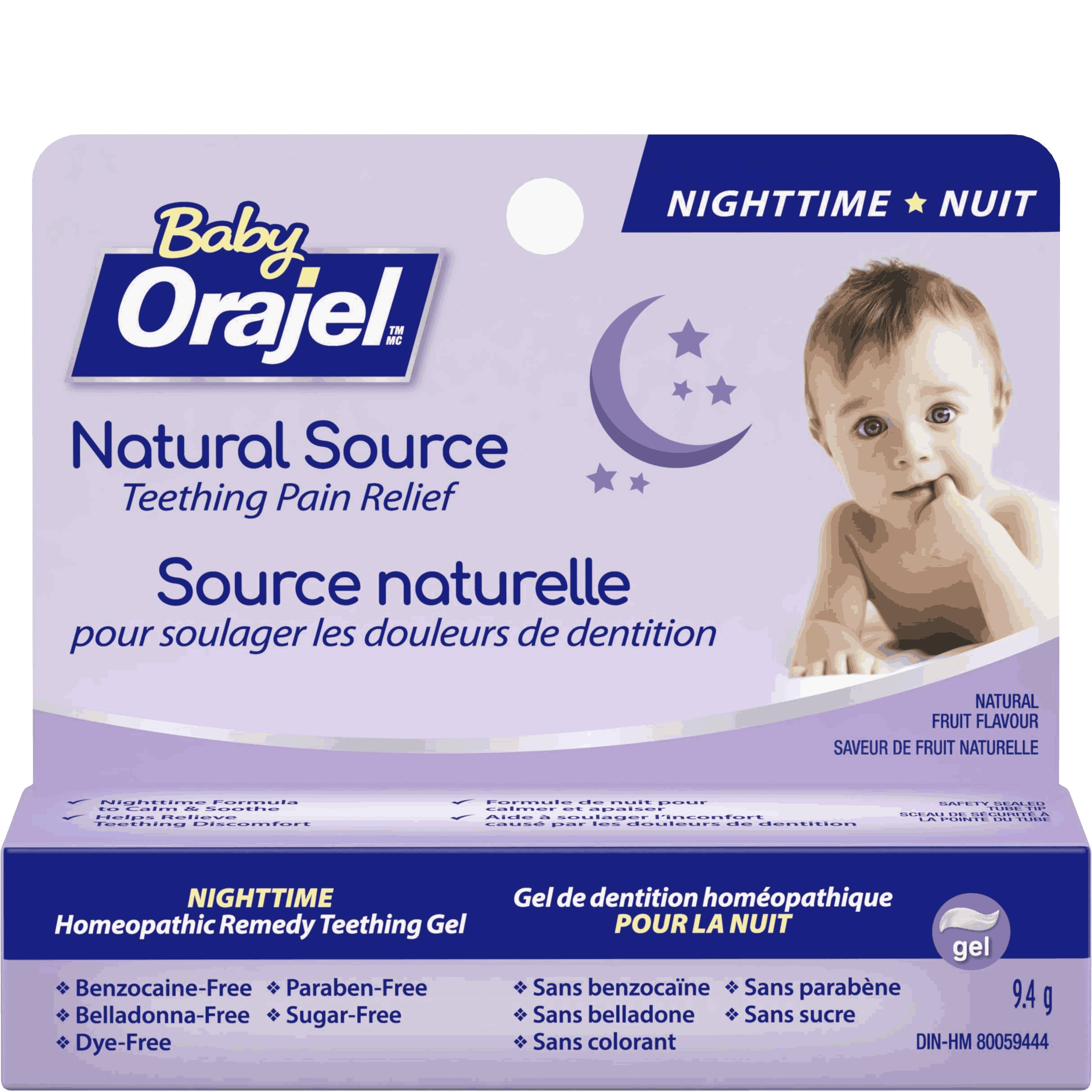 Natural Source Homeopathic Nighttime Teething Gel Orajel