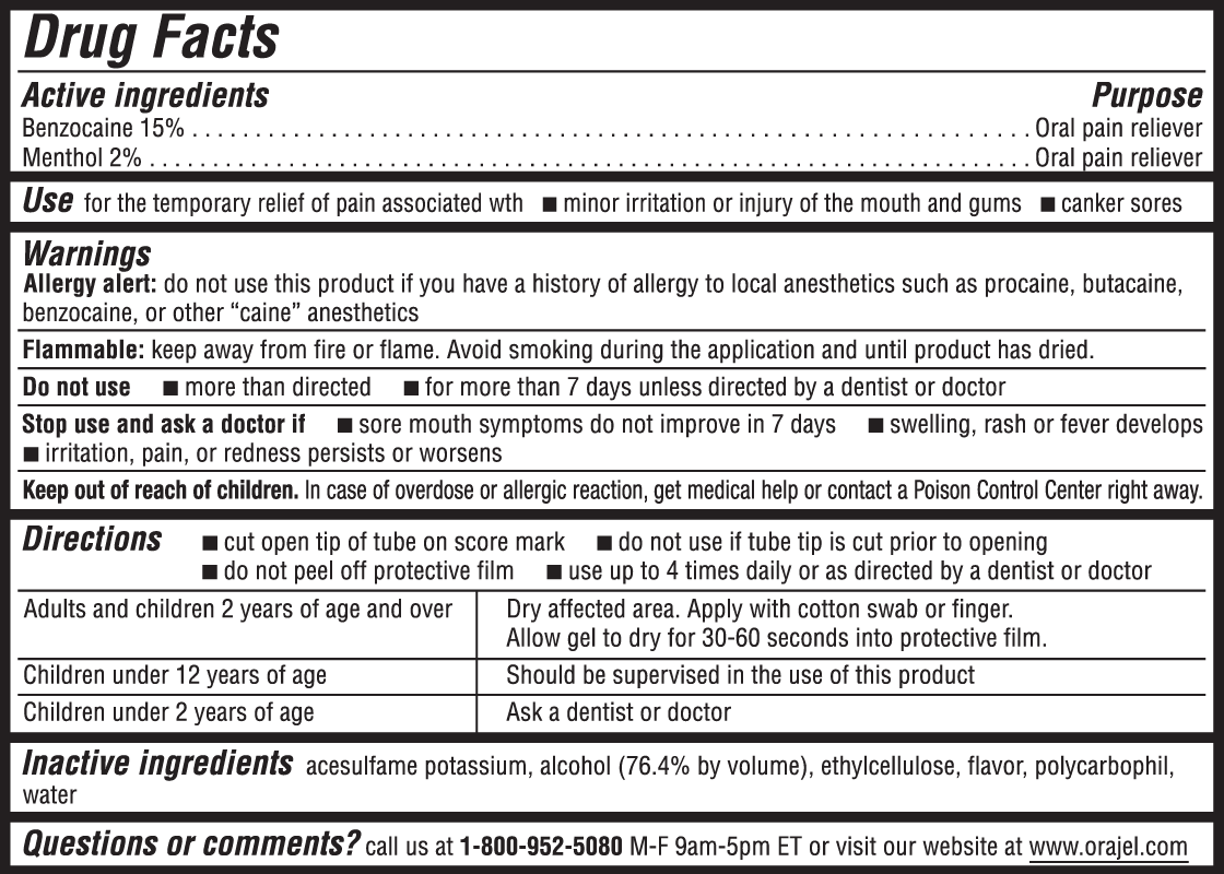 Mouth Sore Film Forming Gel Orajel™