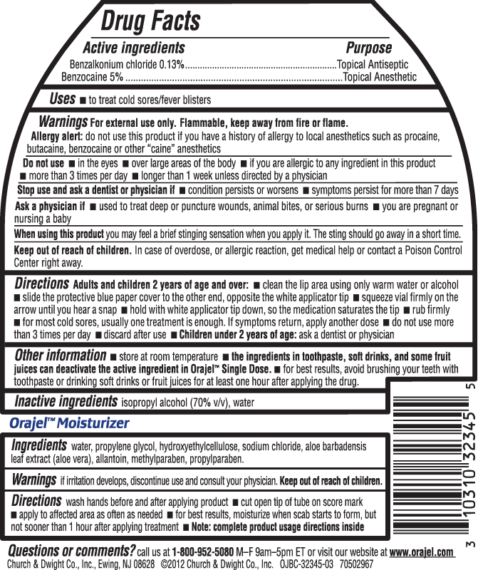 cold orajel single sore dose moisturizer label treatment sores plus experts learn