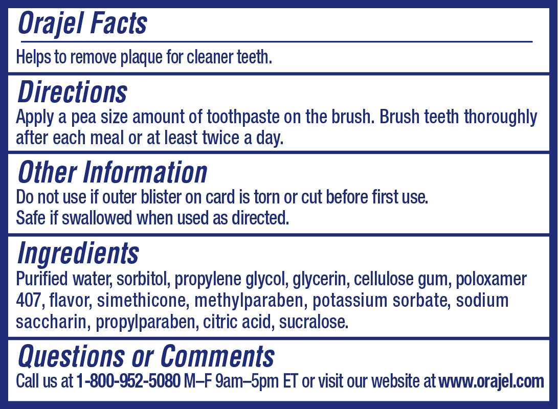Labeling Of Toothpaste at Richard Day blog