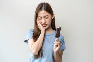 Ice cream causing tooth pain