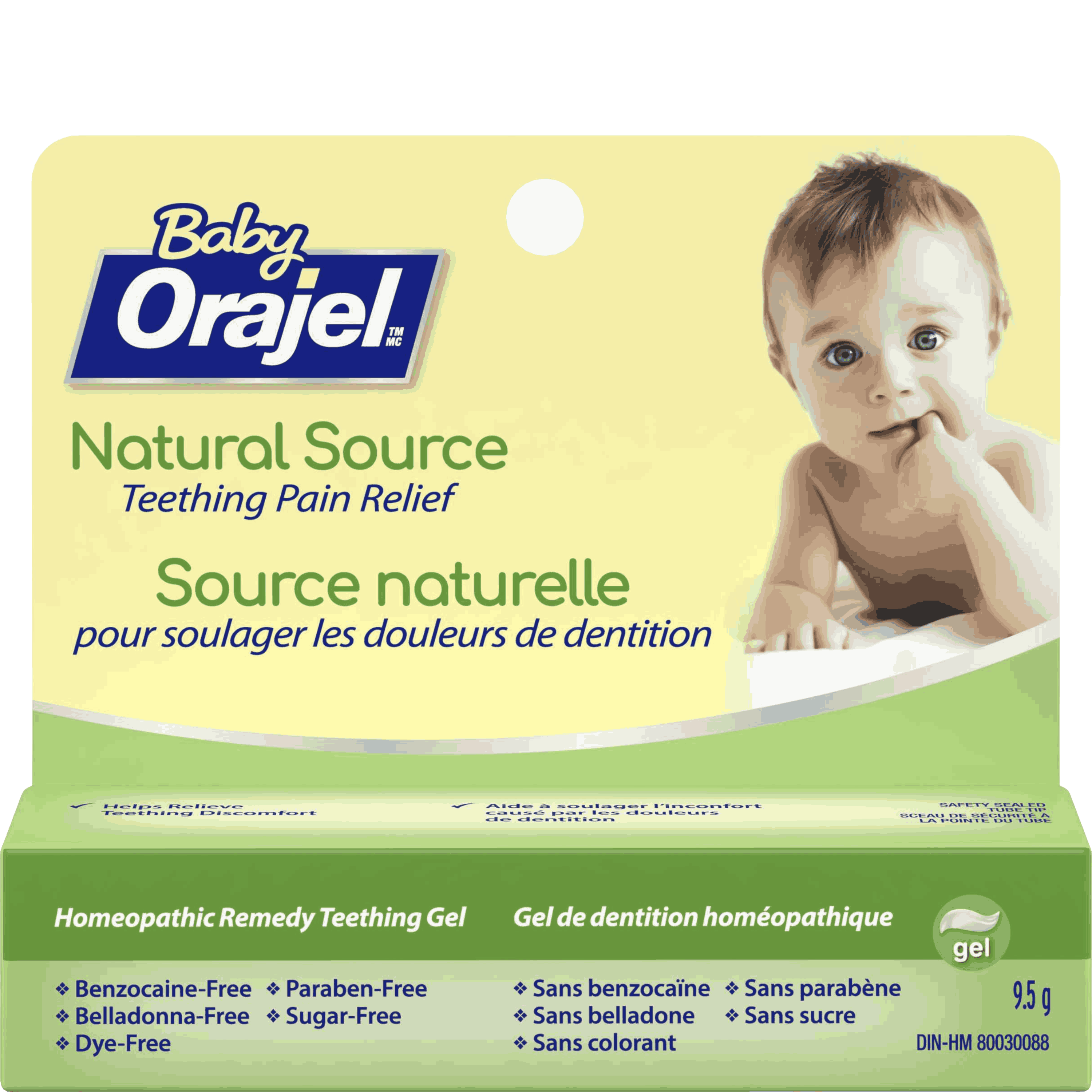organic baby teething gel