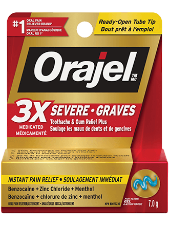 Severe Toothache And Gum Relief Plus Triple Medicated Gel Orajel Severe Toothache And Gum Relief Plus Triple Medicated Gel Orajel