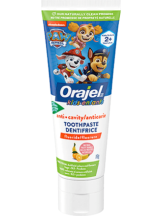 Paw Patrol Anticavity Fluoride Toothpaste Orajel Kids