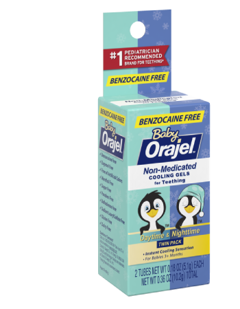 orajel for teething infants