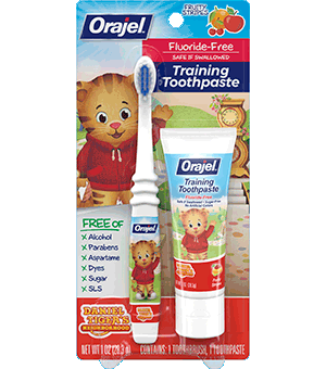 Daniel Tiger S Neighborhood Paquete En Combo De Dentifrico De Aprendizaje Sin Fluor Y Cepillo De Dientes Orajel Daniel Tiger S Neighborhood Paquete En Combo De Dentifrico De Aprendizaje Sin Fluor Y Cepillo De Dientes Orajel