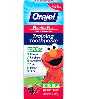 Elmo Training Toothpaste for Kids | Orajel™ Elmo Training Toothpaste for Kids | Orajel™