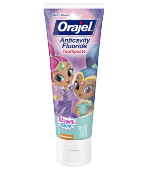 Shimmer & Shine Anticavity Fluoride Toothpaste