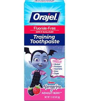Vampirina Fluoride Free Training Toothpaste