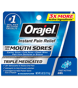Mouth Sores Gel | Orajel Mouth Sores Gel | Orajel