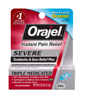 Gel Triple Medicado Para El Alivio Del Dolor Agudo De Dientes Y Encias Orajel Gel Triple Medicado Para El Alivio Del Dolor Agudo De Dientes Y Encias Orajel